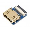 מחבר לכבל HDMI-DIY - מתאם HDMI נקבה אופקי