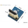 מחבר לכבל HDMI-DIY - מתאם HDMI זכר אנכי