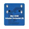 מחבר לכבל HDMI-DIY - מתאם mini-HDMI נקבה אופקי