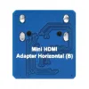 מחבר לכבל HDMI-DIY - מתאם mini-HDMI נקבה אופקי