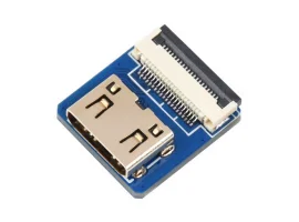 תמונה של מוצר מחבר לכבל HDMI-DIY - מתאם mini-HDMI נקבה אופקי