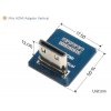 מחבר לכבל HDMI-DIY - מתאם mini-HDMI זכר אנכי