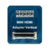 מחבר לכבל HDMI-DIY - מתאם mini-HDMI זכר אנכי