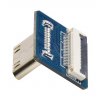 מחבר לכבל HDMI-DIY - מתאם mini-HDMI זכר אנכי