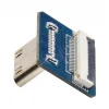 מחבר לכבל HDMI-DIY - מתאם mini-HDMI זכר אנכי