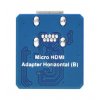 מחבר לכבל HDMI-DIY - מתאם micro-HDMI נקבה אופקי