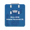 מחבר לכבל HDMI-DIY - מתאם micro-HDMI נקבה אופקי