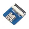 מחבר לכבל HDMI-DIY - מתאם micro-HDMI נקבה אופקי