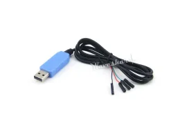 תמונה של מוצר מתאם USB ל-UART, כבל PL2303 5V - יציאות 3.3V