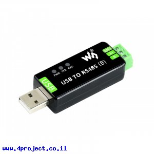 מתאם USB ל-RS-485 - תעשייתי (CH343G)