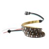 רצועת לדים Addressable RGB - אורך 1 מטר, 60 לדים (WS2812B)