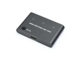 תמונה של מוצר מרבב HDMI 4K, מיתוג בין 3 כניסות ליציאה אחת