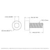 בורג אלן M3x8mm - חבילה של 6