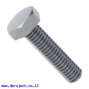 בורג ראש משושה M4x16mm - חבילה של 25