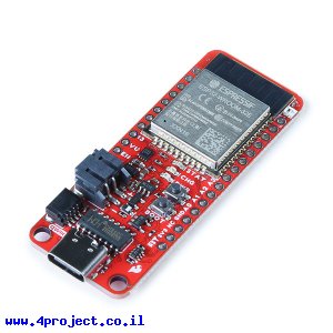 כרטיס פיתוח SparkFun Thing Plus - ESP32 WROOM, אנטנת PCB, חיבור USB-C