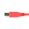 כבל USB של 4 ראשים - עם HUB, חיבור USB-A בצד המחשב