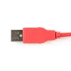 כבל USB של 4 ראשים - עם HUB, חיבור USB-A בצד המחשב
