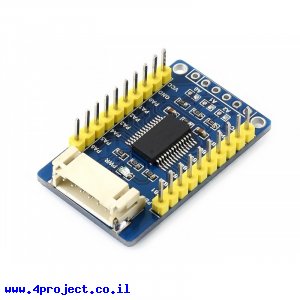 שבב מרבב MCP23017 - הרחבה של 16 קווי I/O דרך I2C