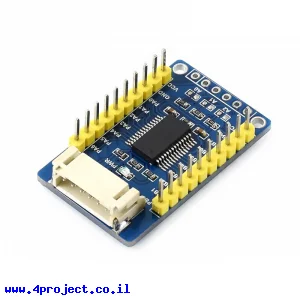 שבב מרבב MCP23017 - הרחבה של 16 קווי I/O דרך I2C