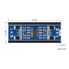 מתאם RS232 שני ערוצים (SP3232EEN) לכרטיסי Raspberry Pi Pico