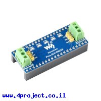 מתאם RS232 שני ערוצים (SP3232EEN) לכרטיסי Raspberry Pi Pico