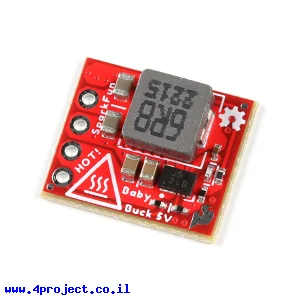 מודול ממיר מתח (מוריד) 5V/3A - דגם AP63357, מינימליסטי