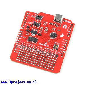 מגן Arduino USB Host (חיבור USB-C)