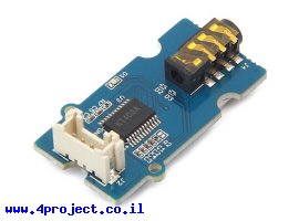 תמונה של מוצר כרטיס אודיו v2 עם MP3/WAV/WMA מבוסס על KT403A - חיבור Grove