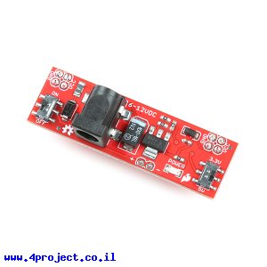ספק כח למטריצה 3.3/5V - עם מחברים