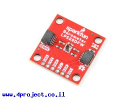 תמונה של מוצר חיישן לחץ ברומטרי LPS28DFW - חיבור Qwiic