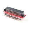 מתאם לכרטיס micro:bit של SparkFun, מחברים מולחמים, חיבור Qwiic