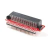 מתאם לכרטיס micro:bit של SparkFun, מחברים מולחמים, חיבור Qwiic