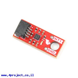 חיישן תאוצה שלושה צירים דגם BMA400 - חיבור Qwiic (מיקרו)