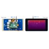 מסך מגע קיבולי LCD 7" 800x480, ממשק DSI, מארז פלסטיק