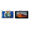 מסך מגע קיבולי LCD 7" 800x480, ממשק DSI, מארז פלסטיק