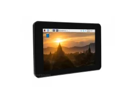 תמונה של מוצר מסך מגע קיבולי LCD 7" 800x480, ממשק DSI, מארז פלסטיק