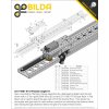 פס משונן MOD0.8 באורך 320 מ"מ