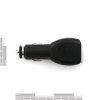 מתאם מתח למכונית 5V/650mA - חיבור USB