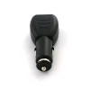 מתאם מתח למכונית 5V/650mA - חיבור USB