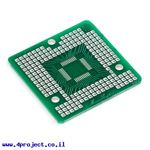 כרטיסון מתאם ל-TQFP 44pin 0.8mm