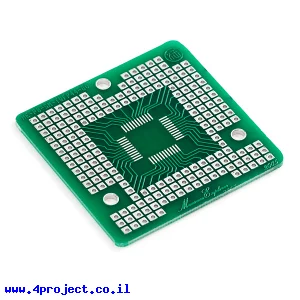 כרטיסון מתאם ל-TQFP 44pin 0.8mm