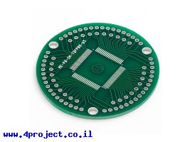 תמונה של מוצר כרטיסון מתאם ל-TQFP 80pin 0.65mm