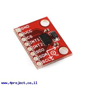 חיישן תאוצה שלושה צירים +/-16g דגם ADXL345