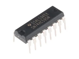 תמונה של מוצר שבב הזזה 8bit Serial In/Parallel Out 74HC595