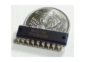 תמונה של מוצר שבב הזזה 8bit Serial In/Parallel Out TPIC6B595 - זרם גבוה