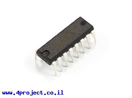 תמונה של מוצר שבב הזזה 8bit Parallel In/Serial Out 74HC165