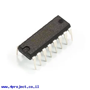 שבב הזזה 8bit Parallel In/Serial Out 74HC165