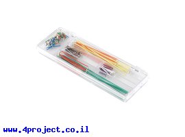 תמונה של מוצר חוט גישור למטריצה - ערכה של 140 חוטים באורכים שונים בקופסה
