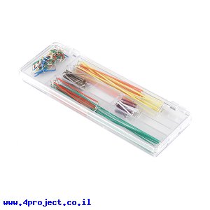 חוט גישור למטריצה - ערכה של 140 חוטים באורכים שונים בקופסה