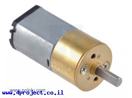 תמונה של מוצר מנוע 15.5Dx30L עם תיבת העברה מתכתית 115:1